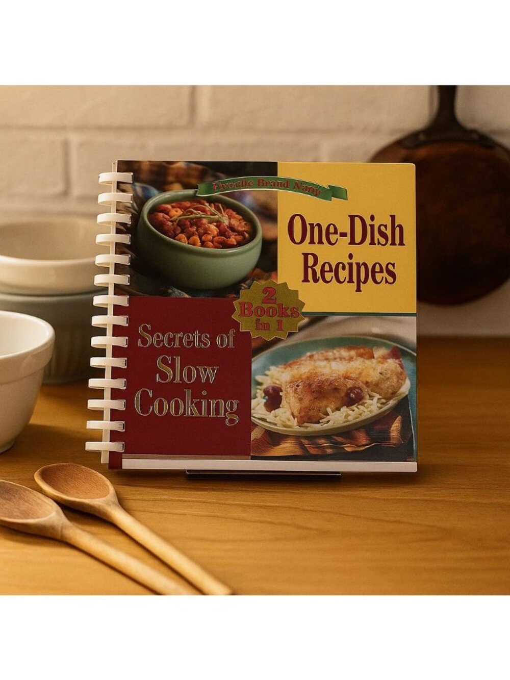 Favorite Brand Name Cookbook One-Dish Recipes & Slow Cooking 2003 Spiral